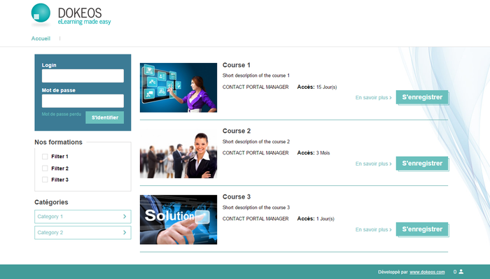 Dokeos-customization-preview